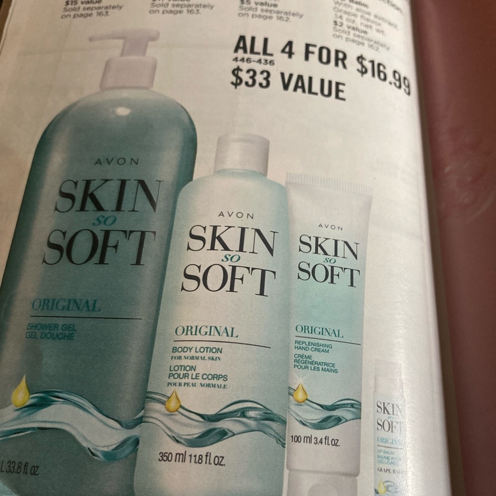 Avon Skin So Soft Original Scent Bundle